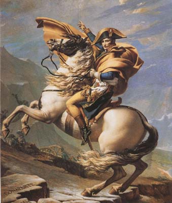 Napoleon Crossing the Alps (mk08)